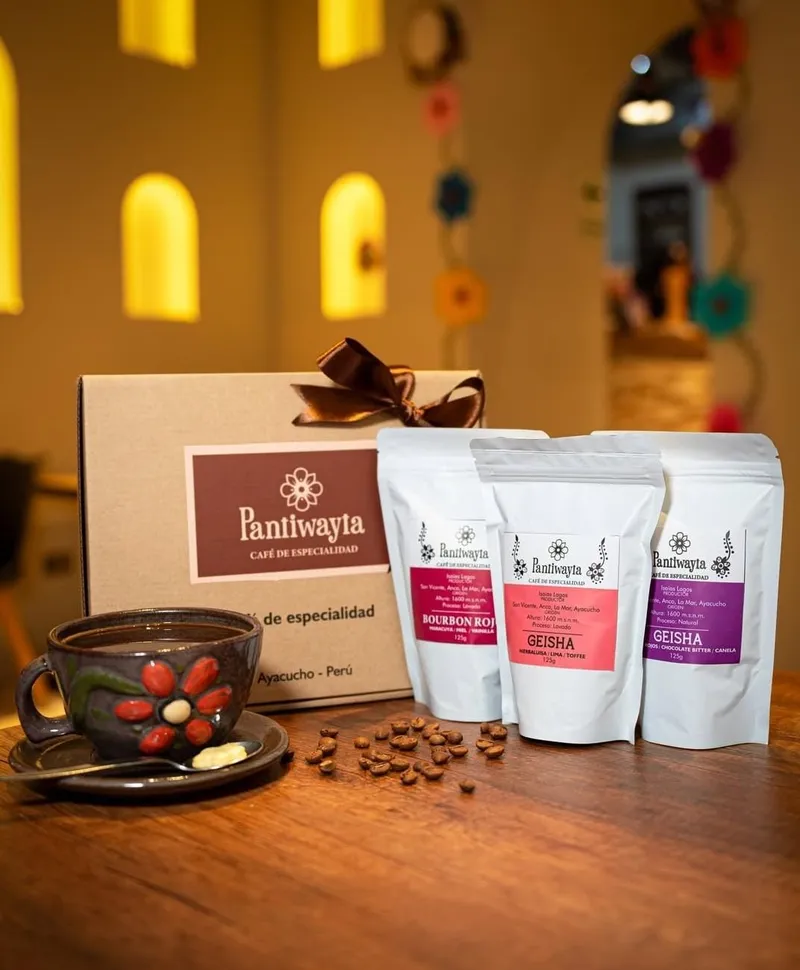 Pack para regalo Pantiwayta - 3 cafés de 125 g en caja premium
